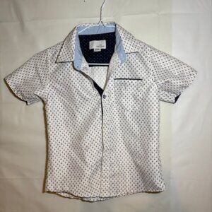 Kids Headquarters short sleeve button up